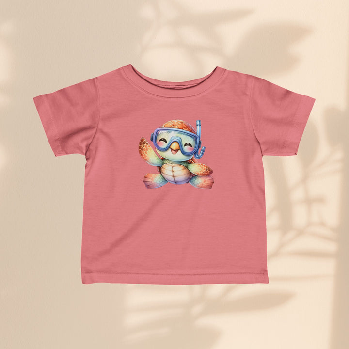 Infant Fine Jersey Tee - Terry Turtle