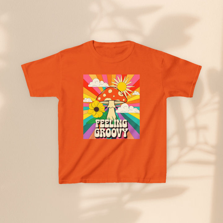 Kids Heavy Cotton™ Tee - Feeling Groovy