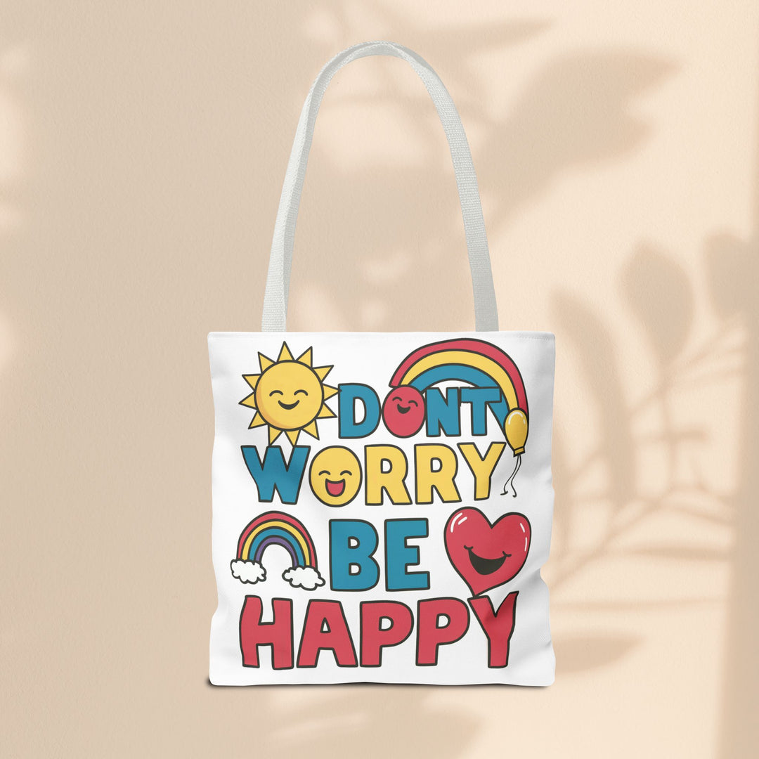 Tote Bag (AOP) - Don't Worry Be Happy