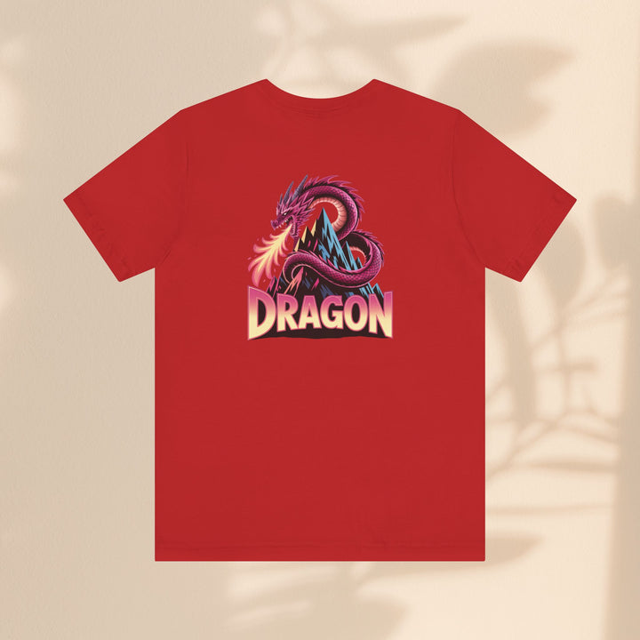 Dragon Graphic Tee, Unisex T-Shirt, Fantasy Shirt, Gift for Gamers, Dragon Lovers Shirt, Casual Wear, Unique Apparel
