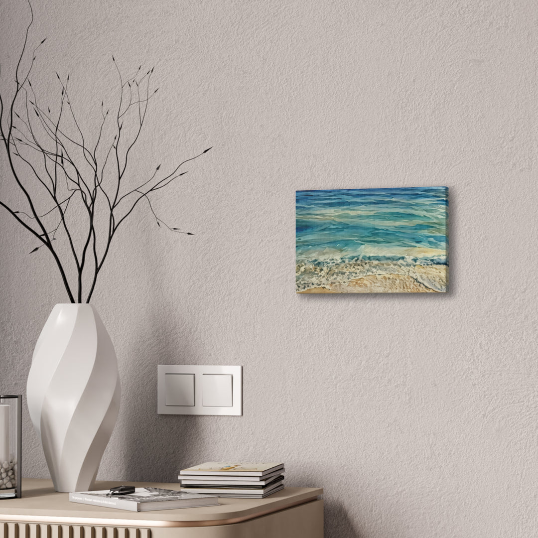 Stretched Beach Art Canvas Print