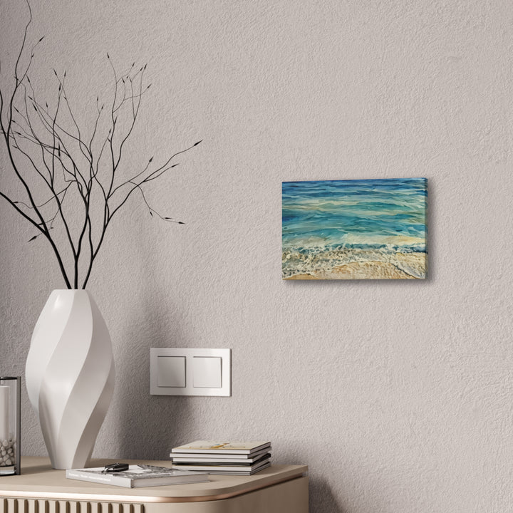 Stretched Beach Art Canvas Print