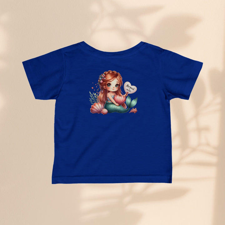 Infant Fine Jersey Tee - Mermaid At Heart