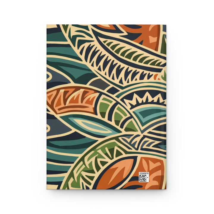 Hardcover Journal Matte - Hawaii Tribal