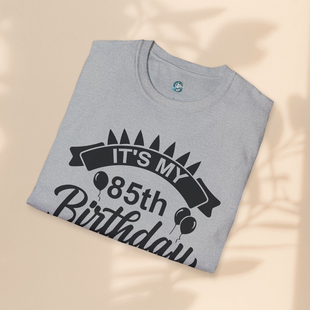 85th Birthday Celebration T-Shirt, Unisex Softstyle Tee for 85th Birthday, Milestone Birthday Gift, Birthday Party Outfit, Cute [...]