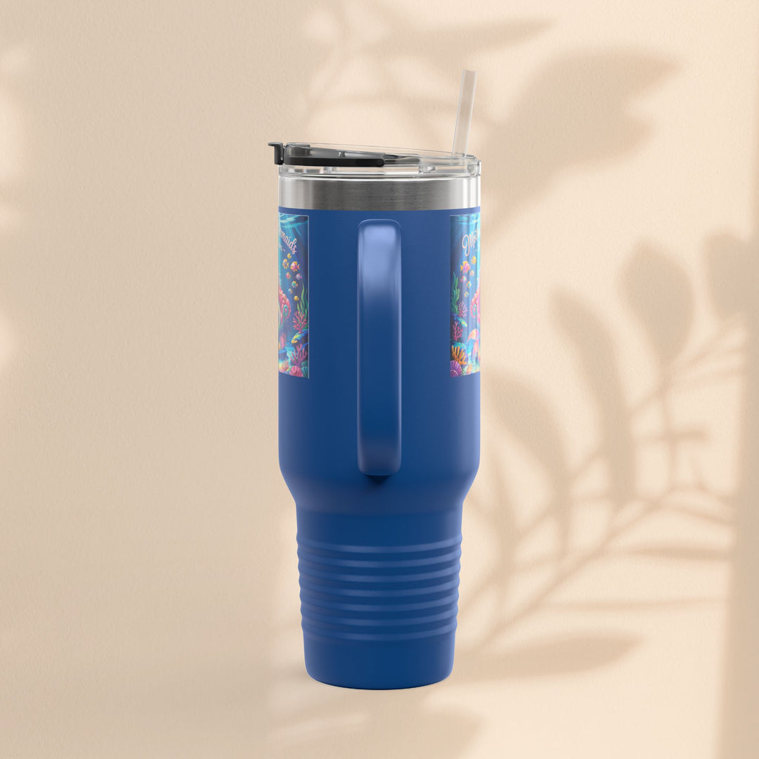 Mother of the Mermaids Insulated Travel Mug, 40oz | Perfect for Road Trips, Summer Days