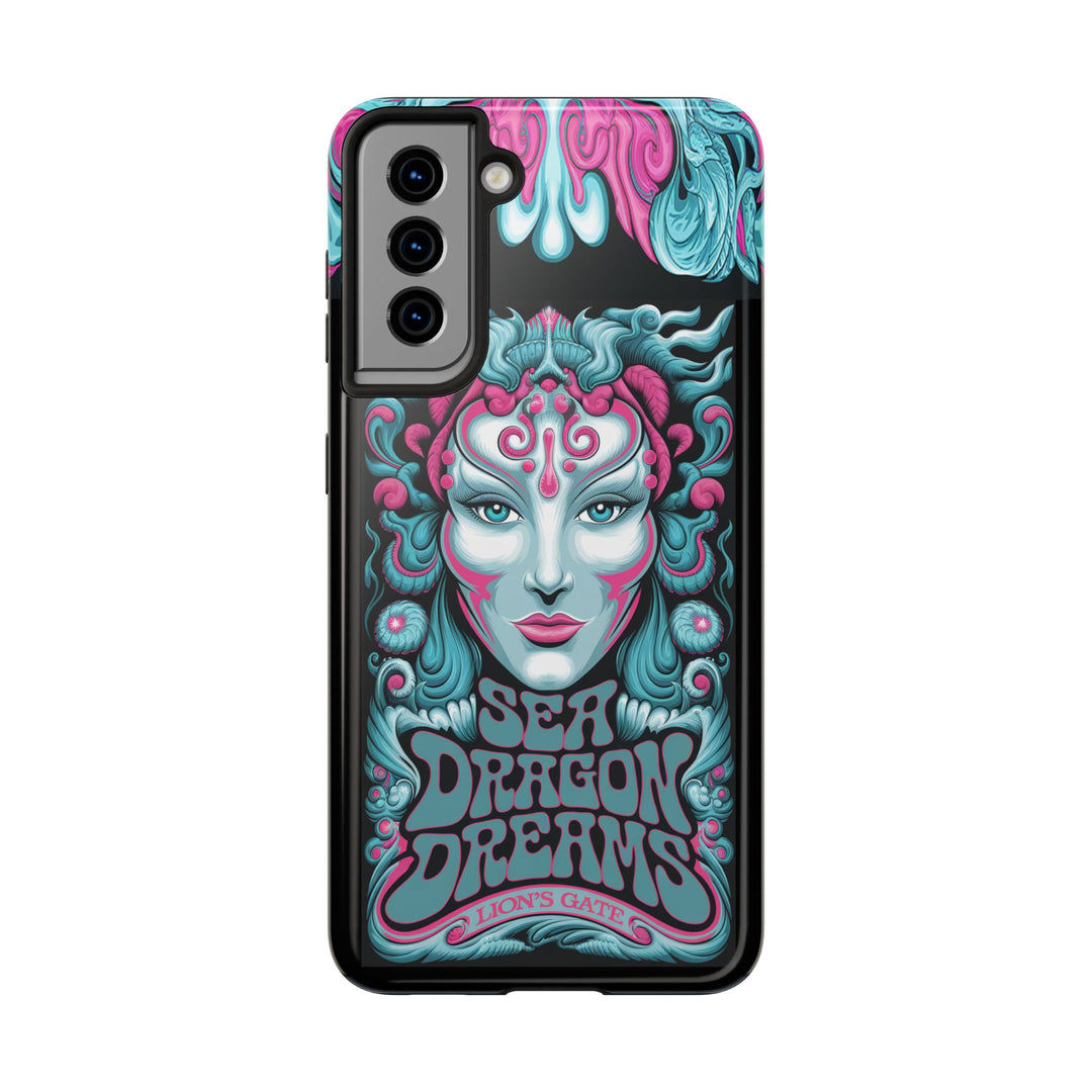 Tough Phone Cases - Sea Dragon Dreams Psychedelic