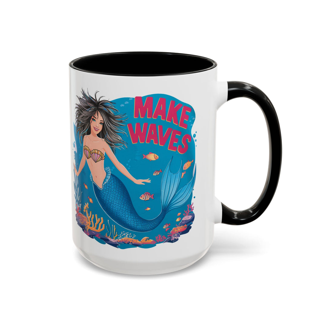 Accent Coffee Mug (11, 15oz) - Make Waves