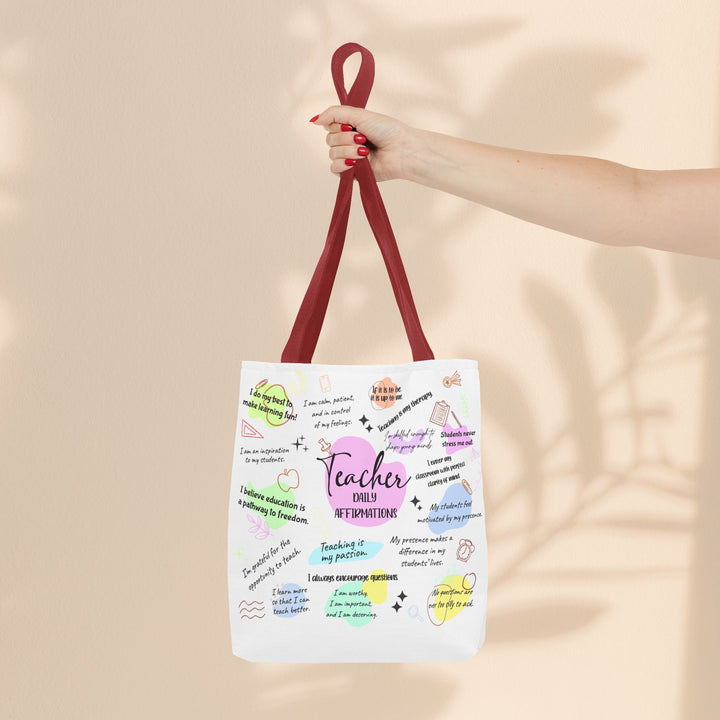 Tote Bag  - Teacher Daily Affirmations