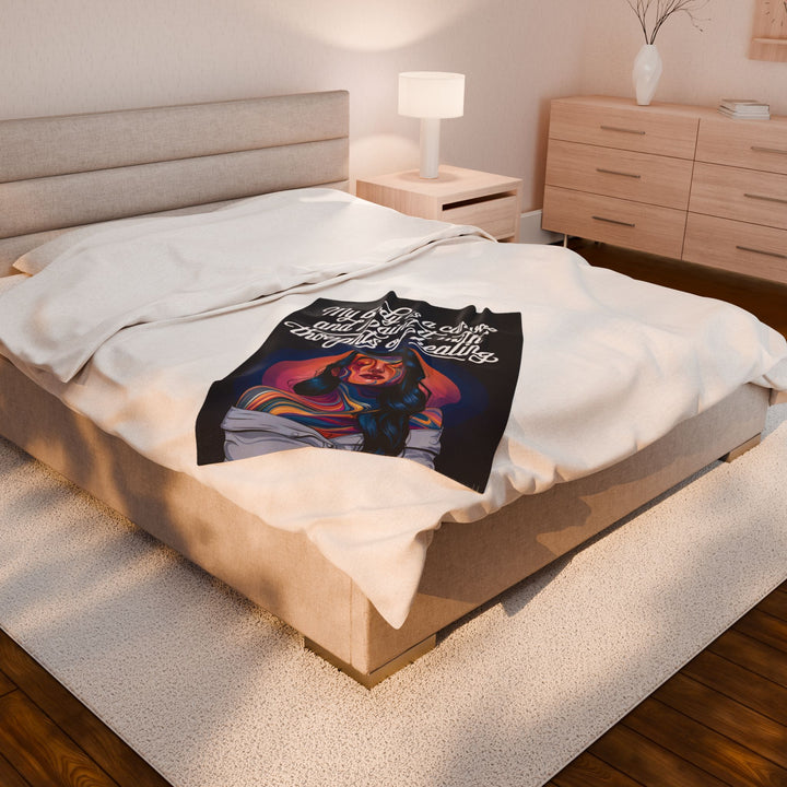 Plush Blanket - Thoughts of Healing