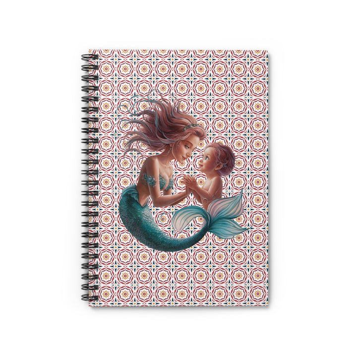 Spiral Notebook - Ruled Line - Mermaid Mama