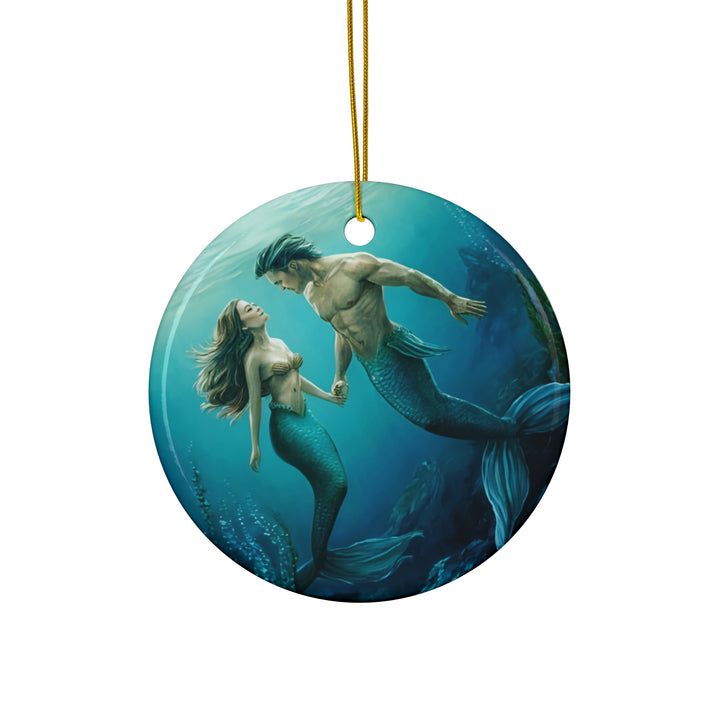 Ceramic Ornament - Mer Lovers