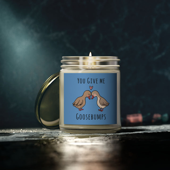 Scented Candles, Coconut Apricot Wax (4oz, 9oz) - You Give Me Goosebumps