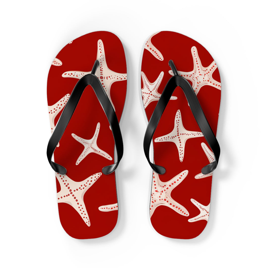 Flip Flops - Red Star