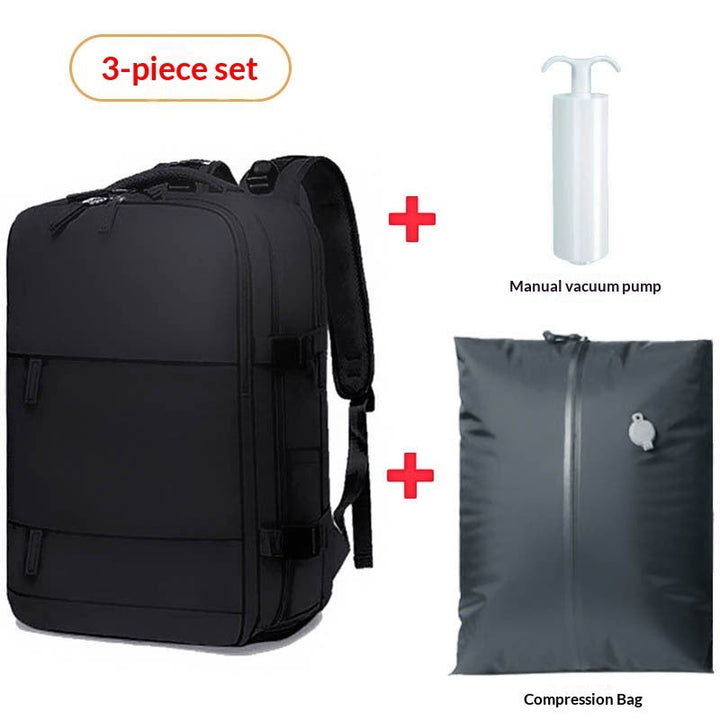 Vacuum-Compression Waterproof Travel Backpack