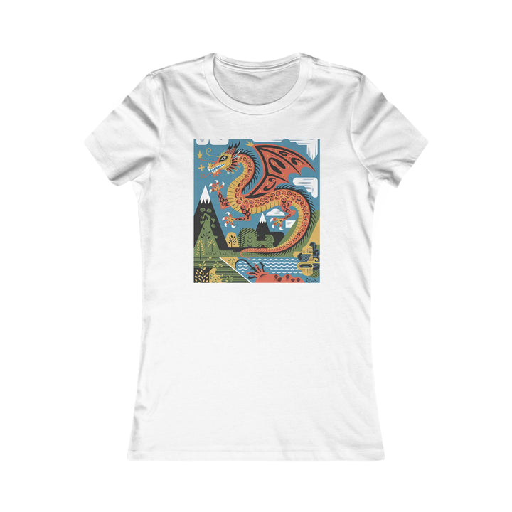 Women's Tee - Mexican Dragona Shirt for Dragon Lover Women