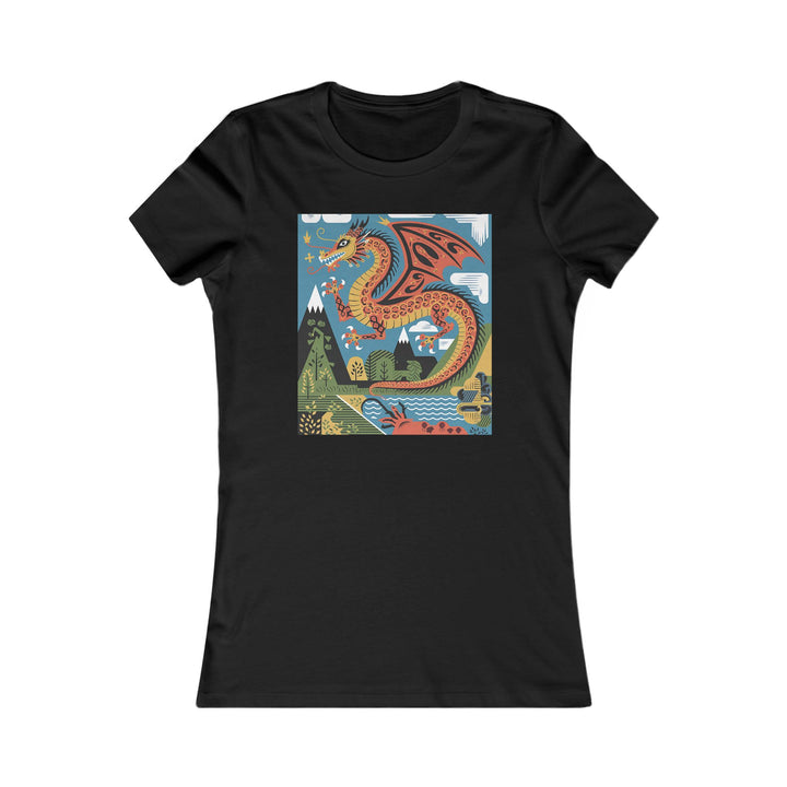 Women's Tee - Mexican Dragona Shirt for Dragon Lover Women