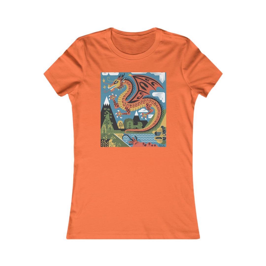 Women's Tee - Mexican Dragona Shirt for Dragon Lover Women