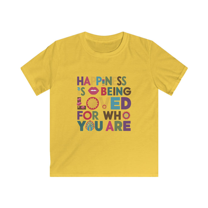 Kids Softstyle Tee - Loved For Who You Are