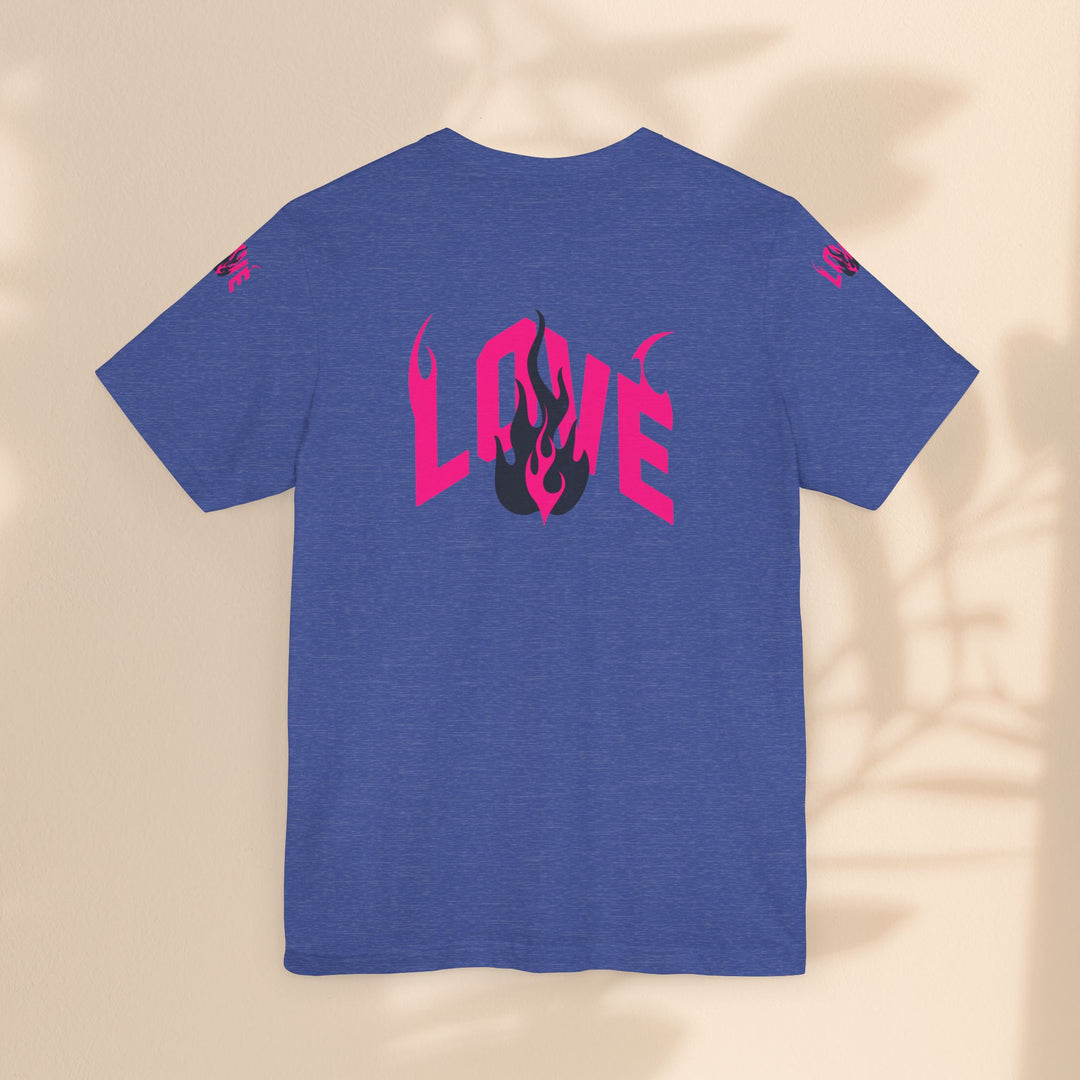 Unisex Jersey Short Sleeve Tee - LOVE