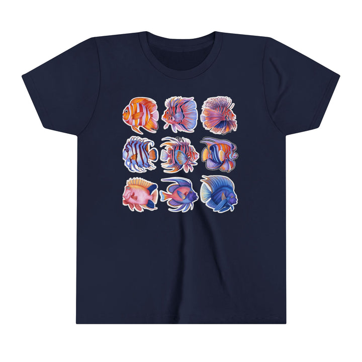 Youth Short Sleeve Tee - Joy To the Fishes in the Deep Blue Sea