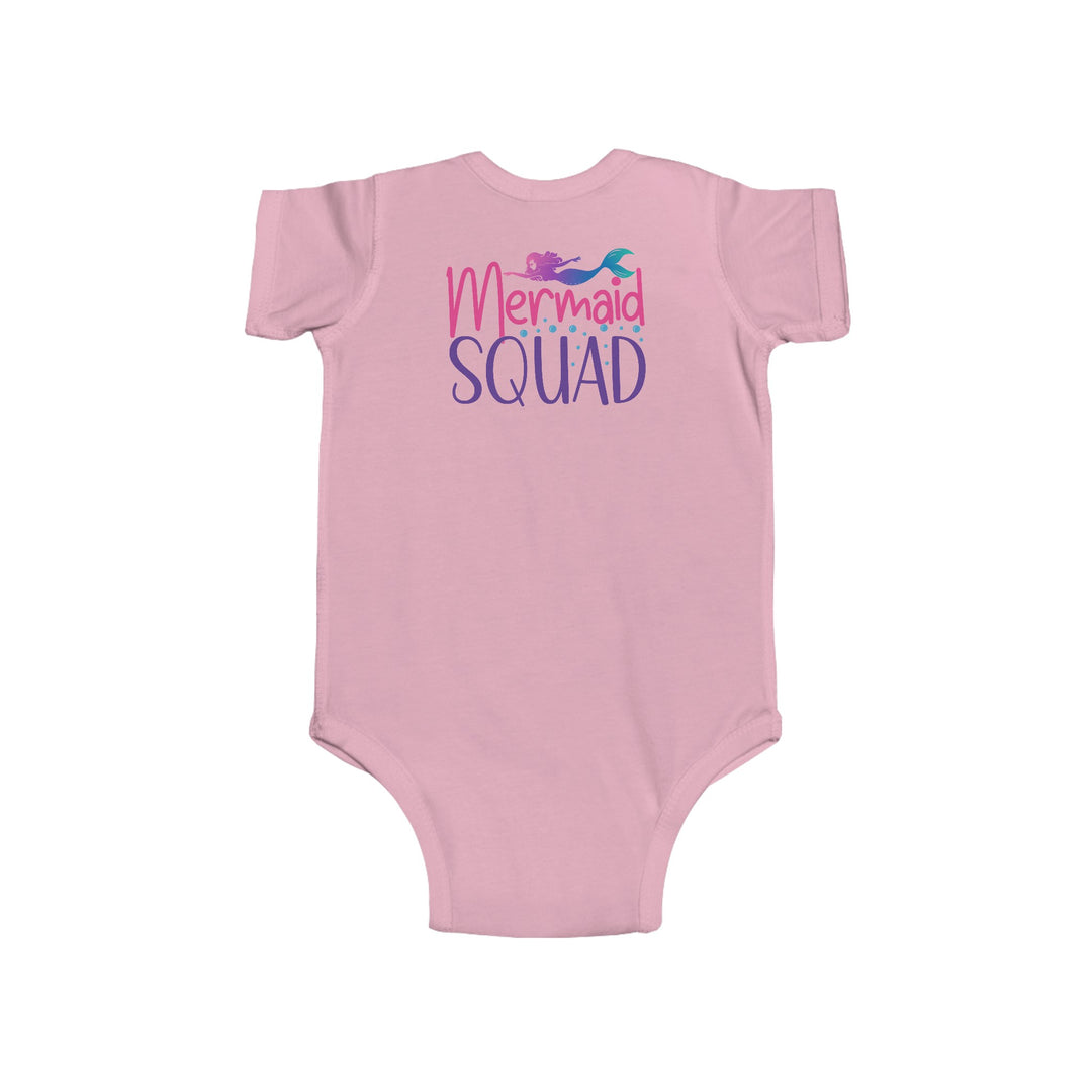 Infant Fine Jersey Bodysuit - Mermaid Squad