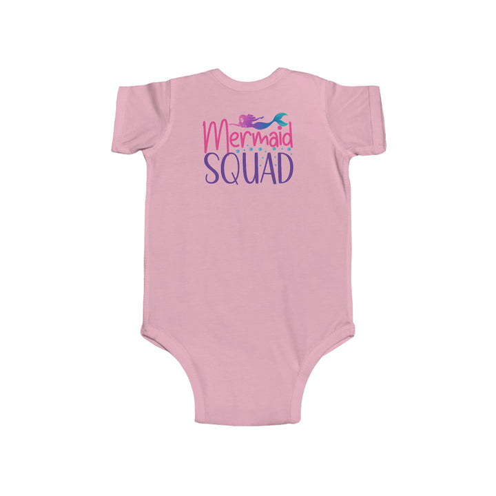 Infant Fine Jersey Bodysuit - Mermaid Squad