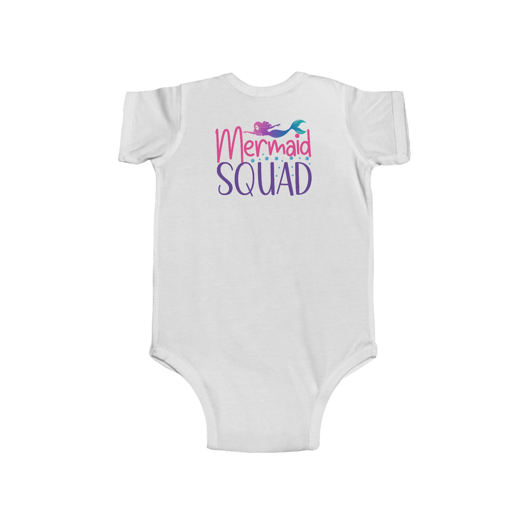 Infant Fine Jersey Bodysuit - Mermaid Squad