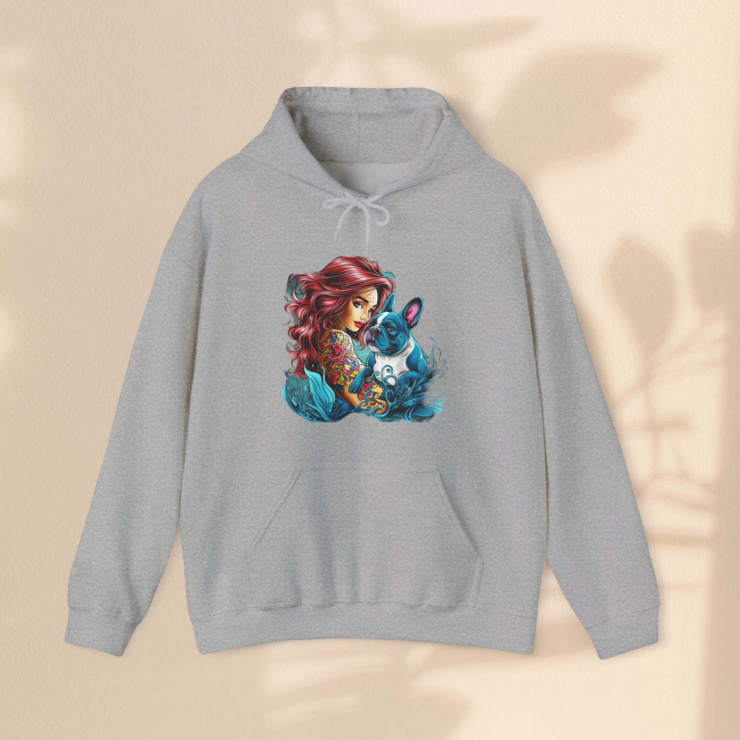 Unisex Heavy Blend™ Hooded Sweatshirt - Frenchie Tatoo