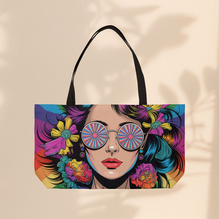 Weekender Tote Bag - Hippie Girl