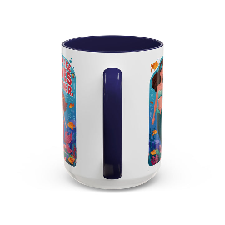 Accent Coffee Mug - Let's Make Waves Together