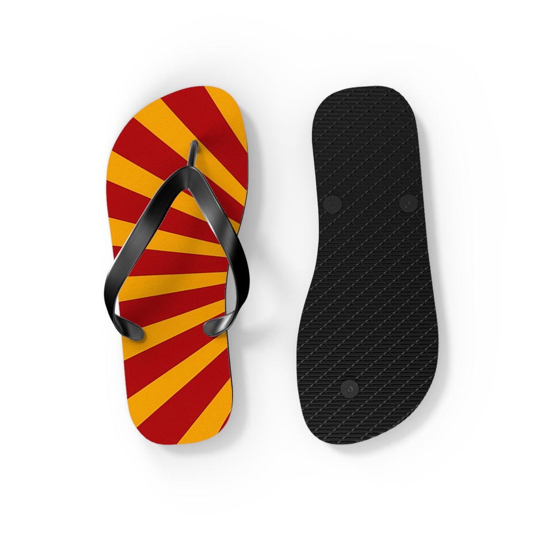 Flip Flops - Red Yellow