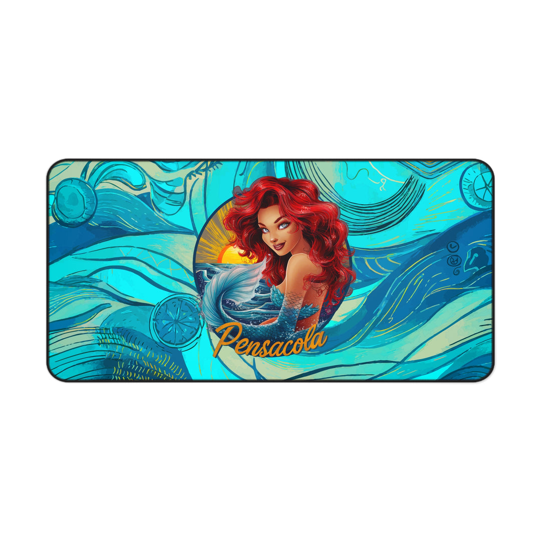 Desk Mat - Pensacola Mermaid