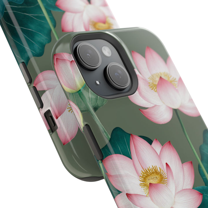 Impact-Resistant Cases - Lotus Flowers