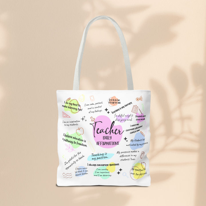 Tote Bag  - Teacher Daily Affirmations