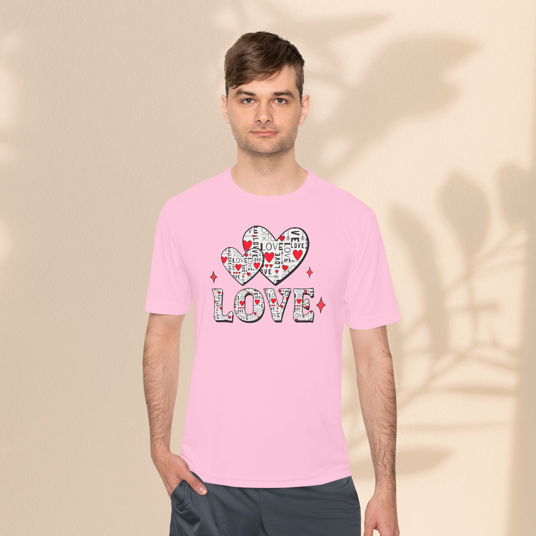 Unisex Moisture Wicking Tee - Love