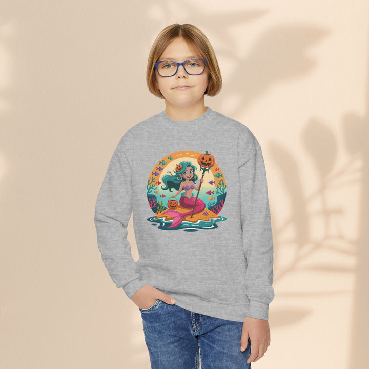 Enchanting Mermaid Halloween Youth Sweatshirt