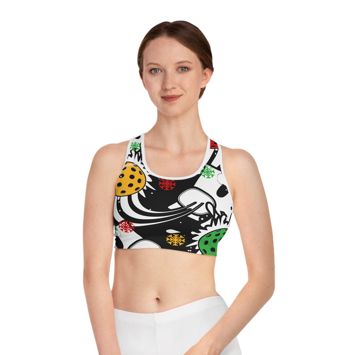 Sports Bra - Pickleball Print