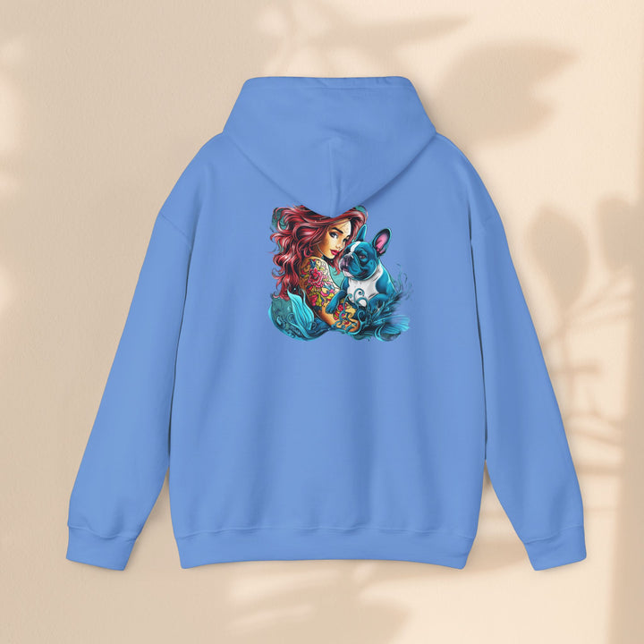 Unisex Heavy Blend™ Hooded Sweatshirt - Frenchie Tatoo