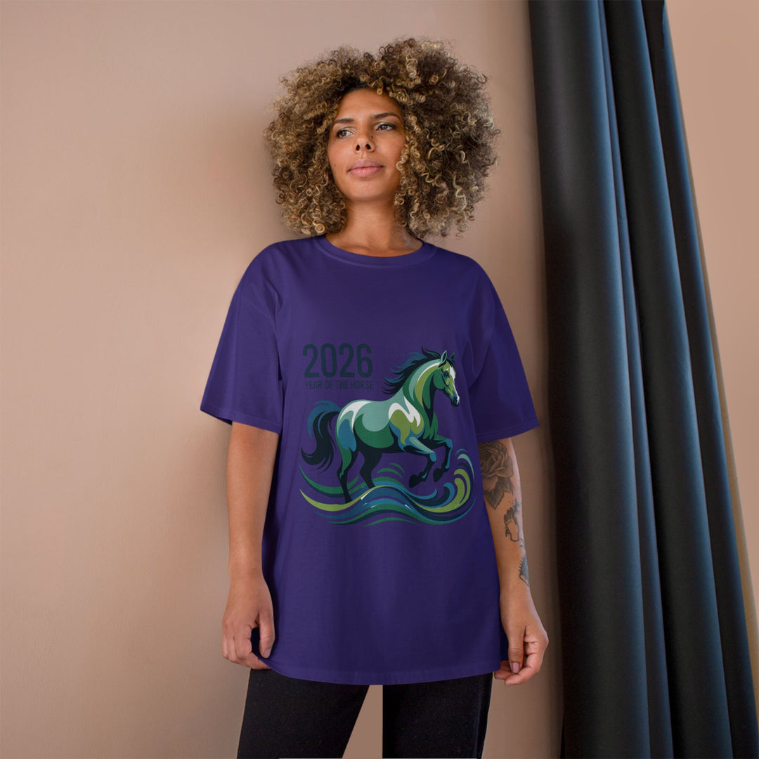 2026 Year of the Horse T-Shirt — Running Horse Graphic