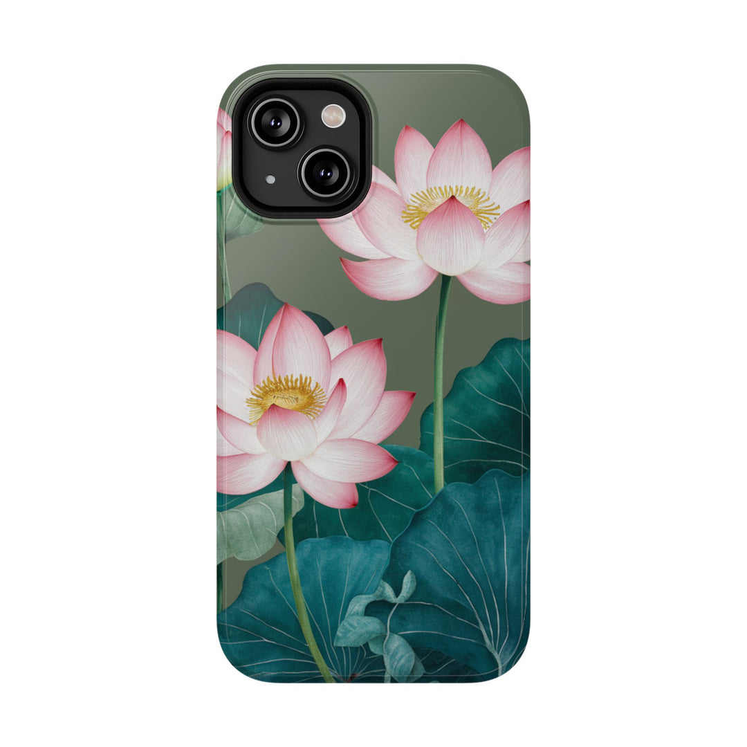 Impact-Resistant Cases - Lotus Flowers