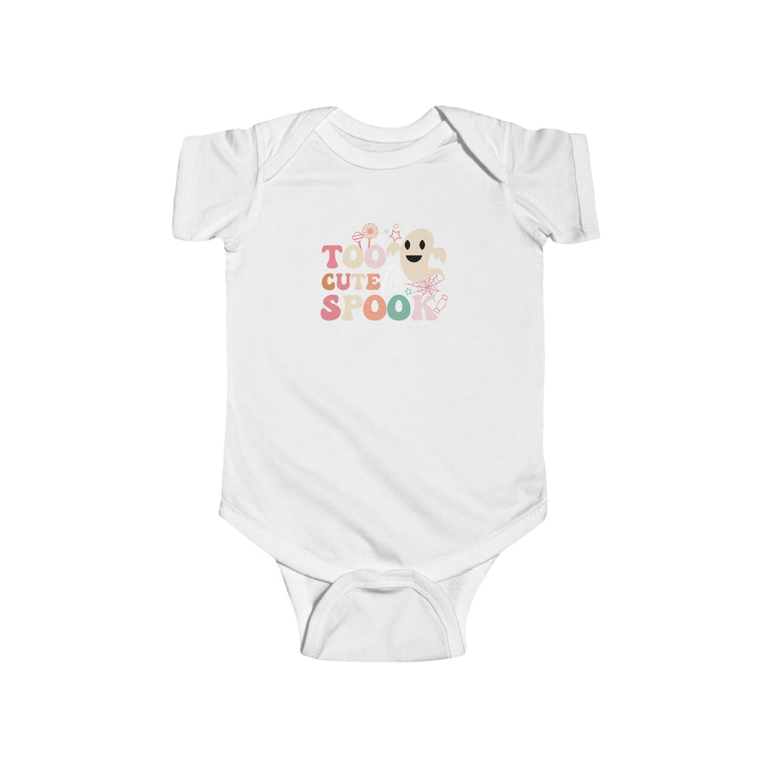 Infant Fine Jersey Bodysuit - Too Cute To Spook