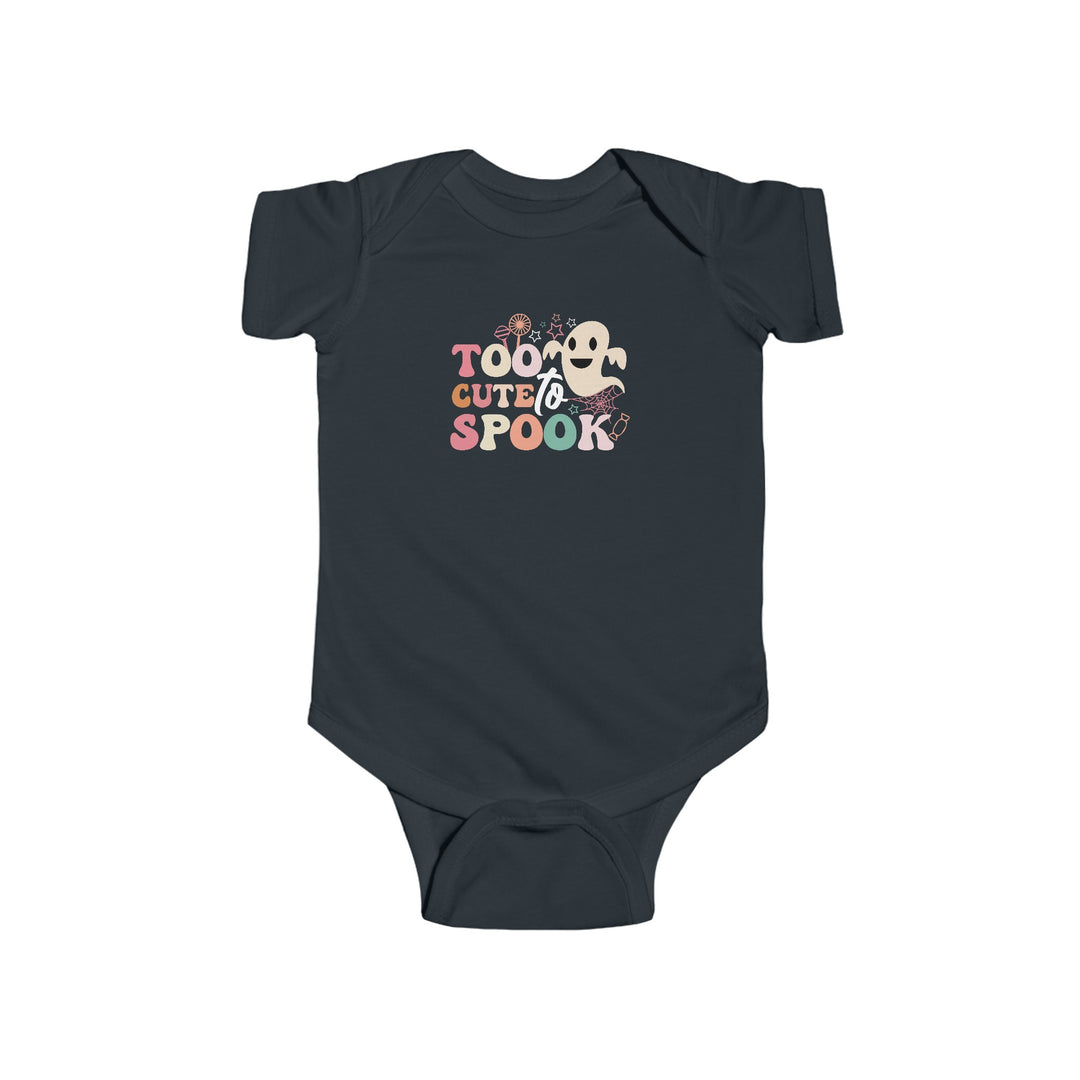 Infant Fine Jersey Bodysuit - Too Cute To Spook