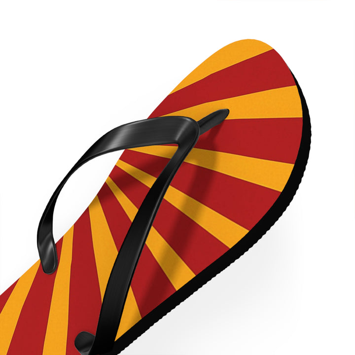 Flip Flops - Red Yellow