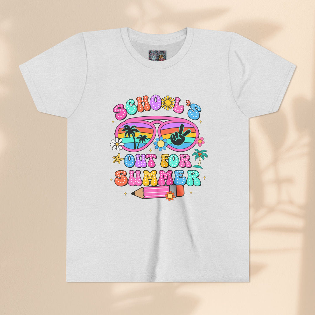 Youth Summer Vibe Tee – "School's Out for Summer"