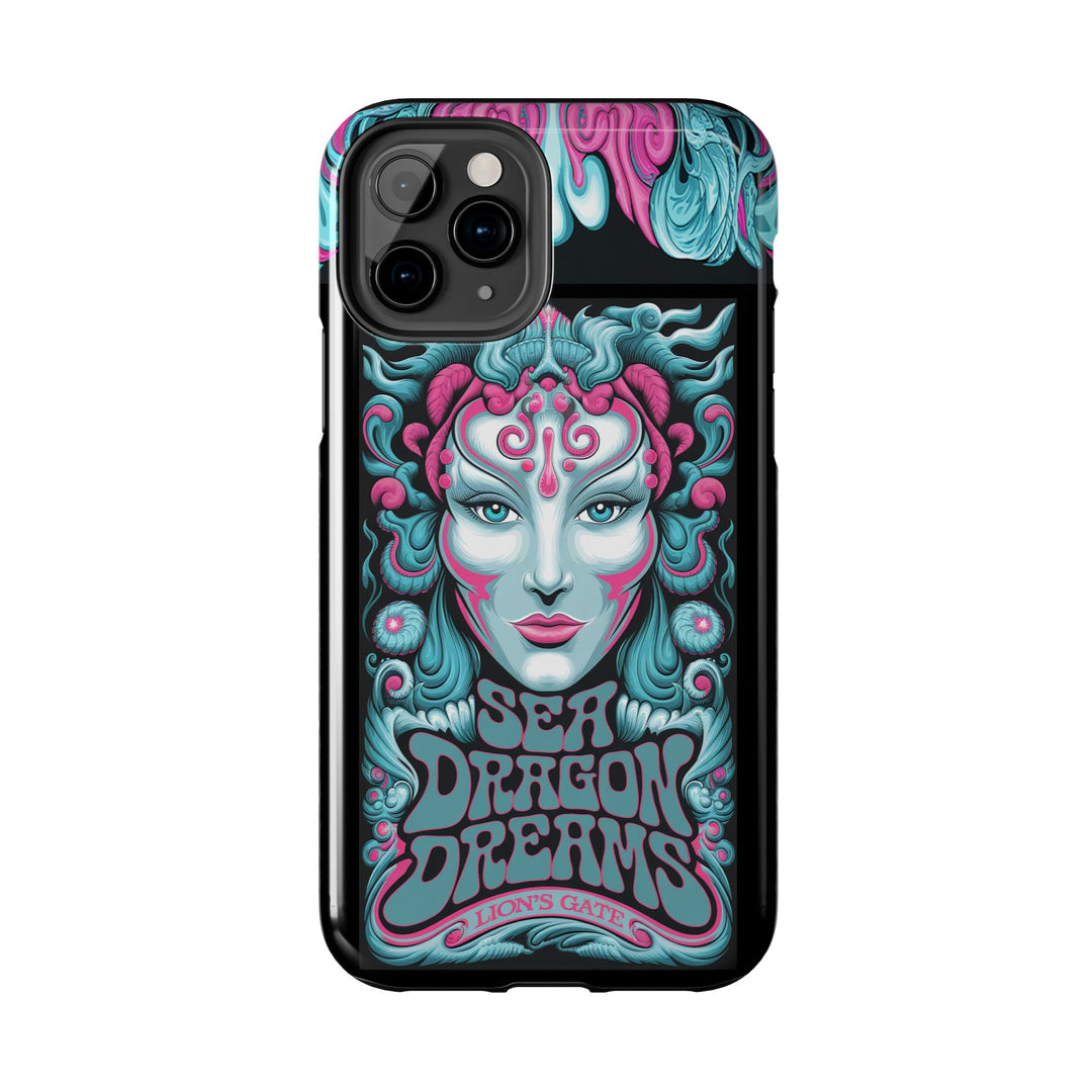 Tough Phone Cases - Sea Dragon Dreams Psychedelic