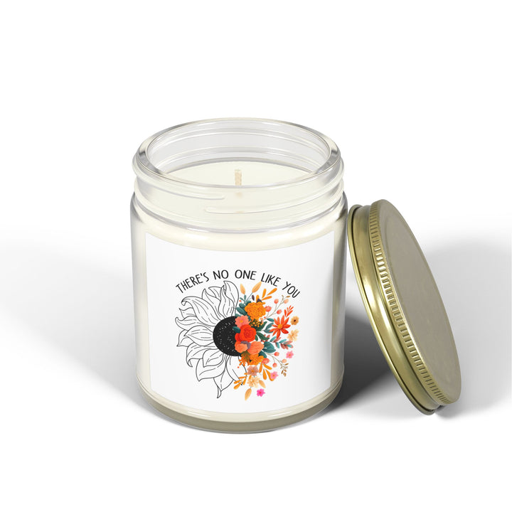 There is no one like you Scented Coconut Apricot Candles