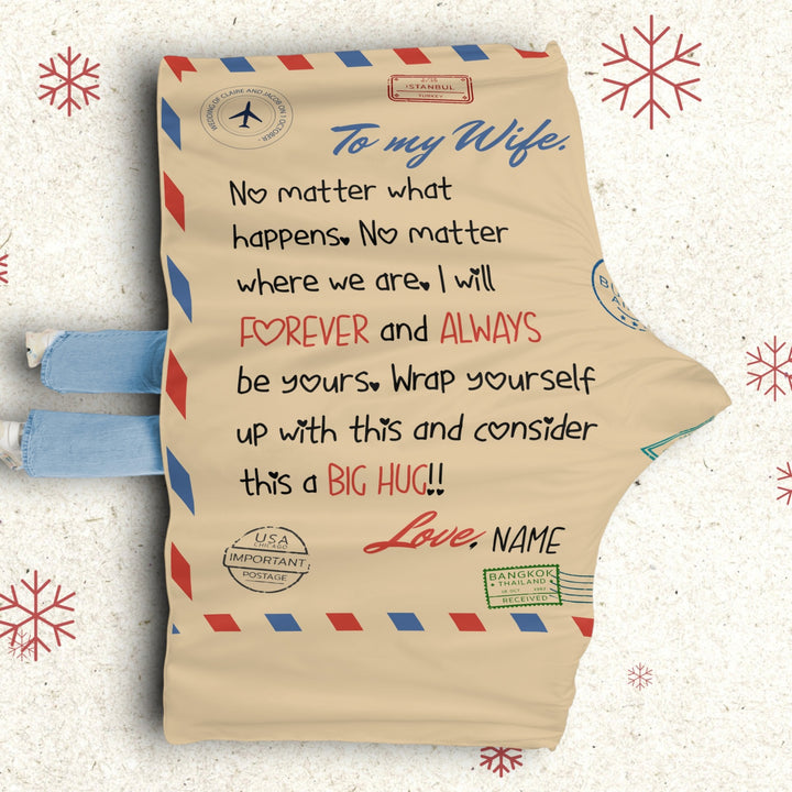 Wife Snuggle Blanket