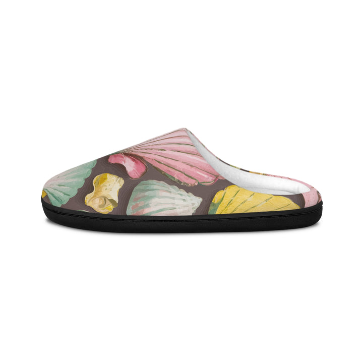 Women's Indoor Slippers - Pink Seashells