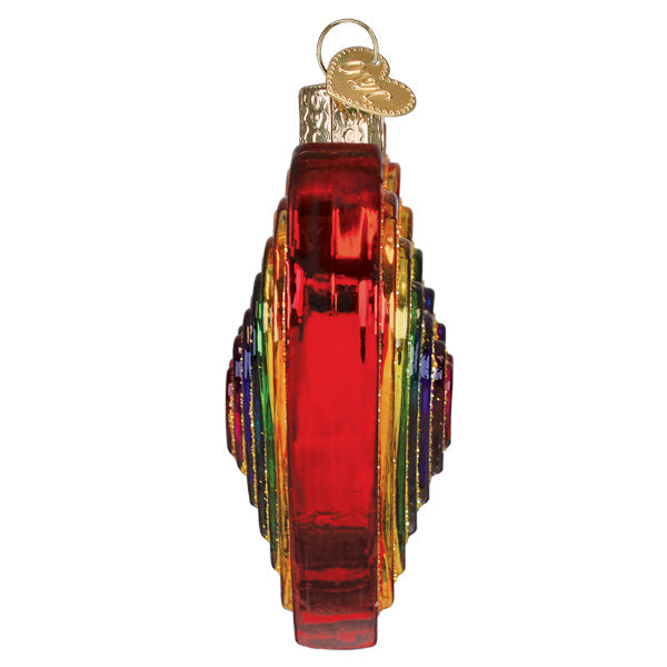 Rainbow Heart Christmas Ornament – Love and Pride Gift